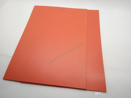 Coloured rubber sheet
