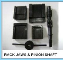 Testing Machine Rack Jaws & Pinion Shaft
