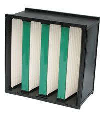 extended surface rigid filters