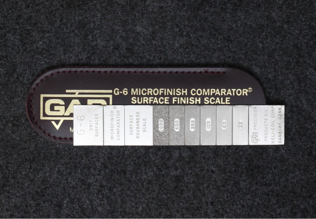 G-6 Grit-Blast Microfinish Comparator