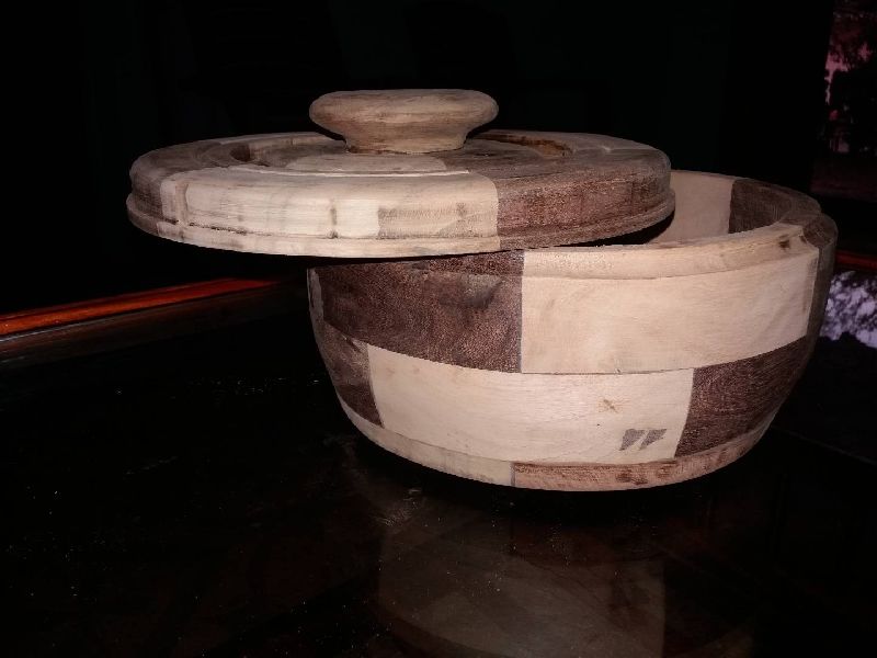 Wooden Bowls, Size : 9*11*6.4cm/119.3g