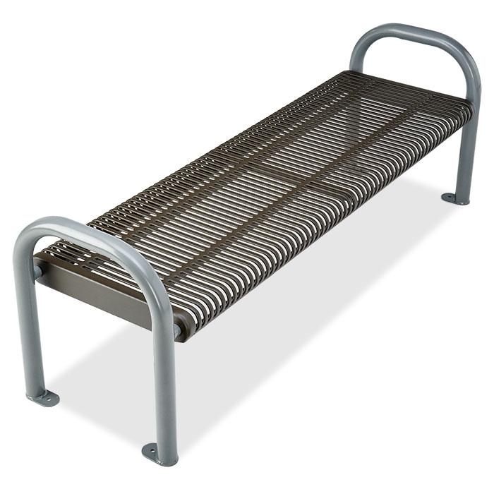 Slotted Steel Flat Bench