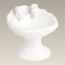 Pedestal Sink Shape Soap Dish