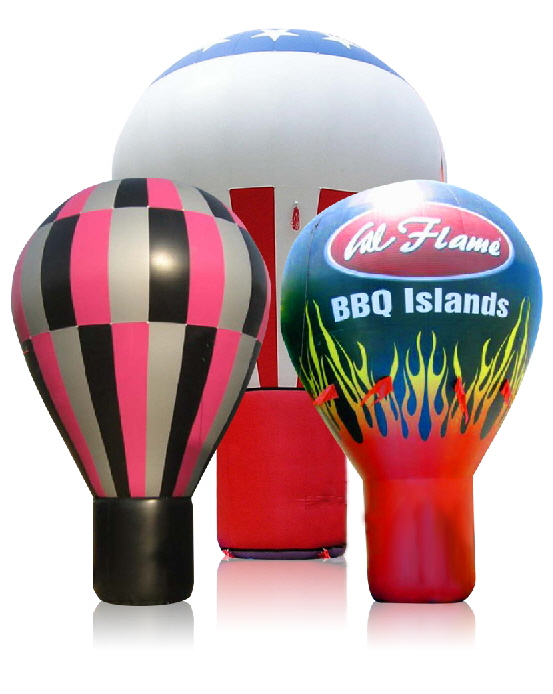 HOT AIR ROOFTOP ADVERTISING INFLATABLES