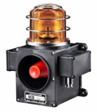SCDWLR, Heavy Duty LED Revolving Warning Light with Sound Signal