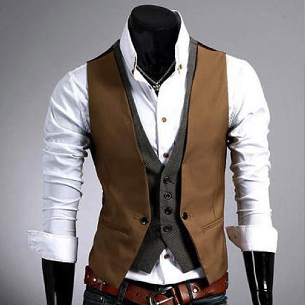 Plain Mens V Neck Jacket, Occasion : Casual Wear