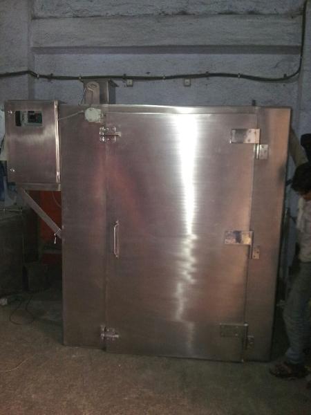 Polished Ss 316/304 50-60hz 300kgs. Steam Tray Dryer, For Pharmaceutical Industry, Batch Size : 100kg