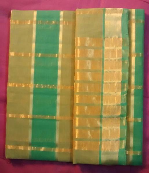 Cotton zari sarees