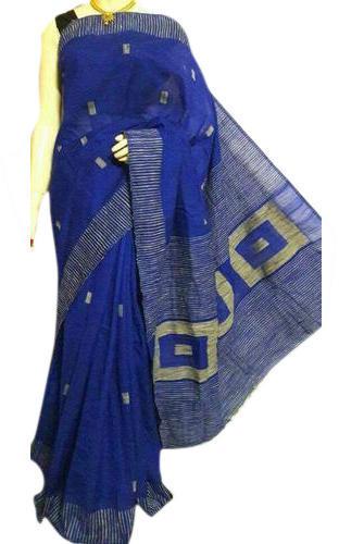 Dark Blue Handloom Sarees