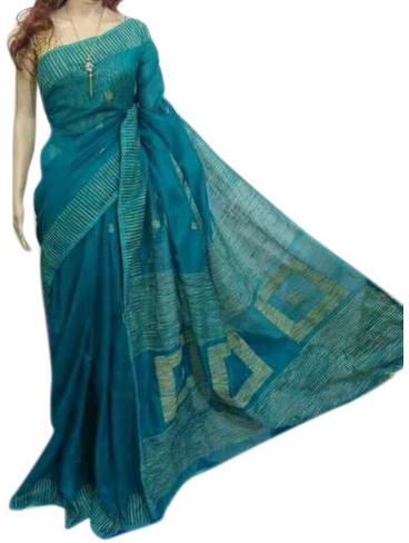 Light Blue Handloom Sarees