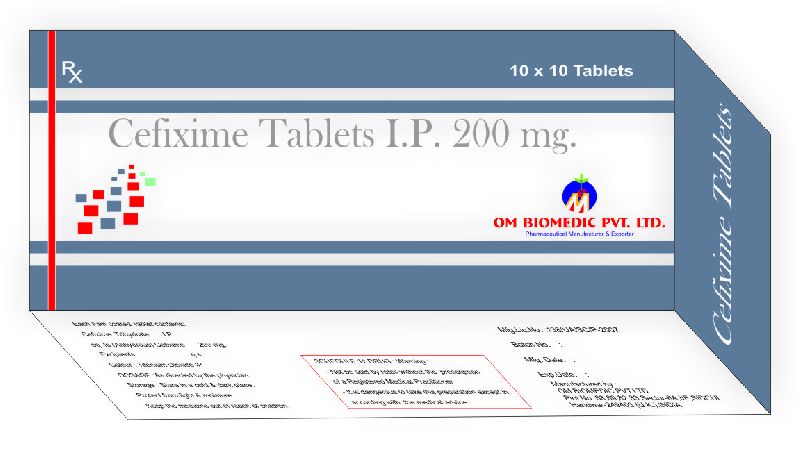 Cefixime 200mg Tablets