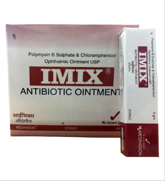 Imix Antibiotics Ointment, for Ayurvedic Use, Packaging Type : Tube