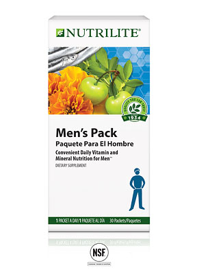 Nutrilite Mens Pack Vitamin & Mineral Nutrition Supplements