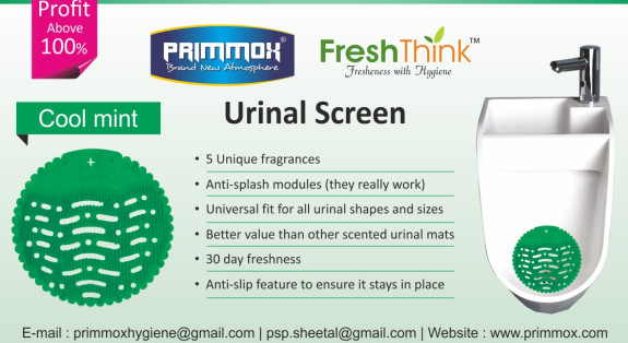 Cool Mint Urinal Screen