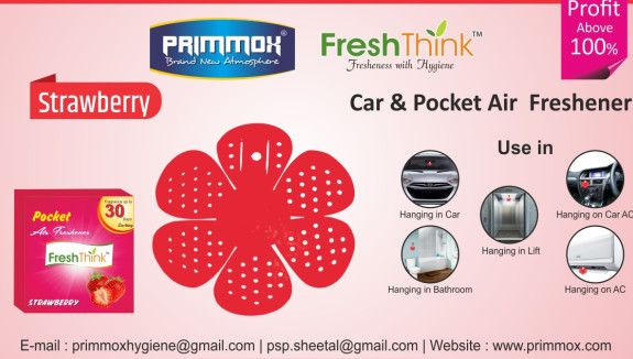 Strawberry Pocket Air Freshener