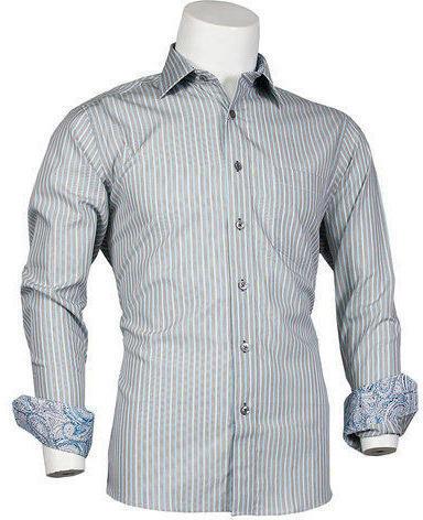 Mens Striped Formal Shirts