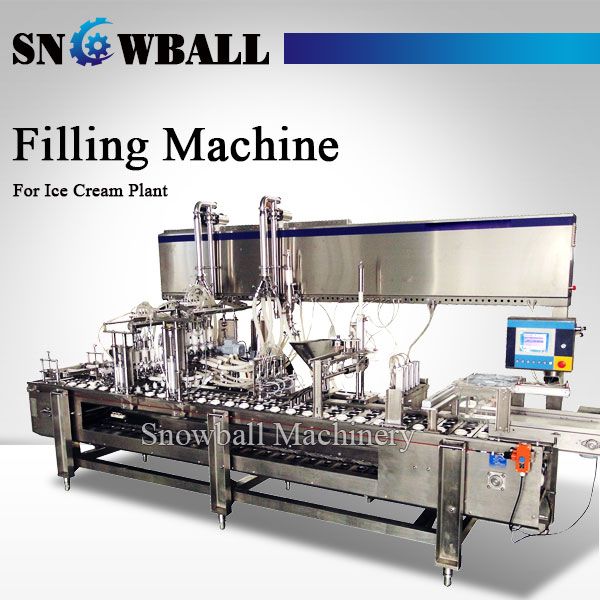 ice cream cone filling machine