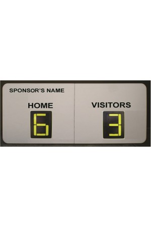 2 Digit Soccer Self Supporting Scoreboard