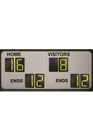 8 Digit Bowl Self Supporting Scoreboard