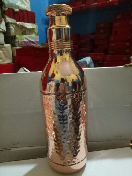 Copper wine bottel