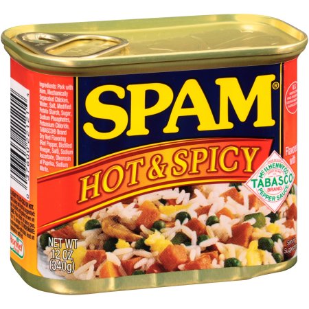 12 OZ Spam Hot & Spicy Canned Meat