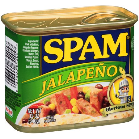 12 OZ Spam Jalapeno Pull Top Canned Meat