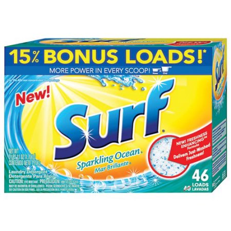 59 OZ Surf Sparkling Ocean Laundry Detergent Powder