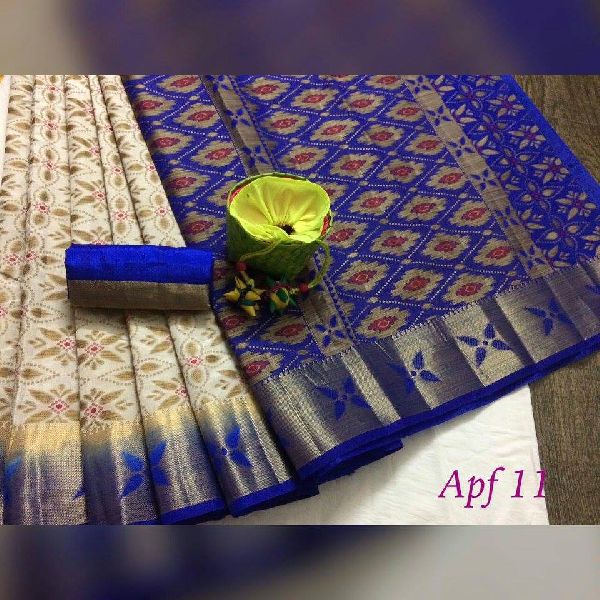 APF brand kicha silk sarees