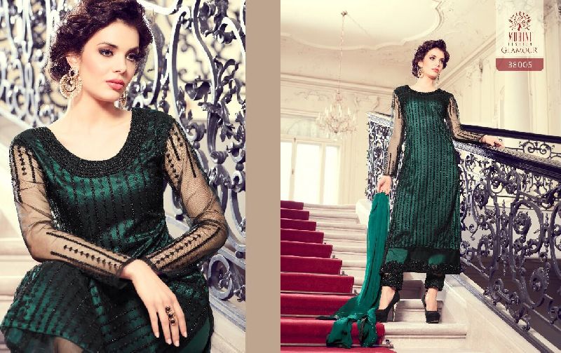 Georgette semistitched suits