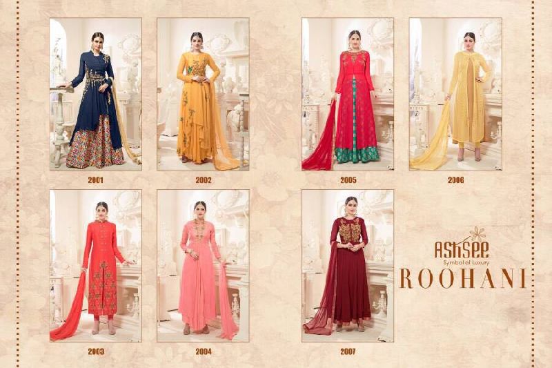 ashree roohani georgette suits