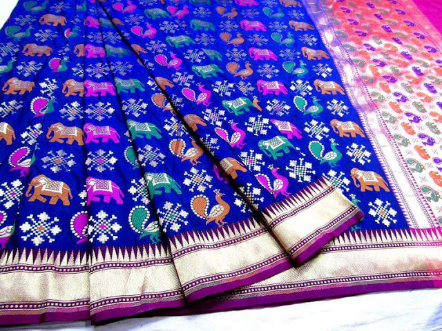 latest handloom banaras katan silk sarees