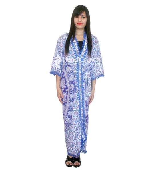 ombre mandala kimono kimono robe, Gender Female, Technics Printed