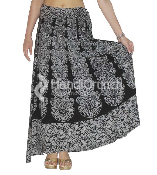 Women ethnic rapron skirt
