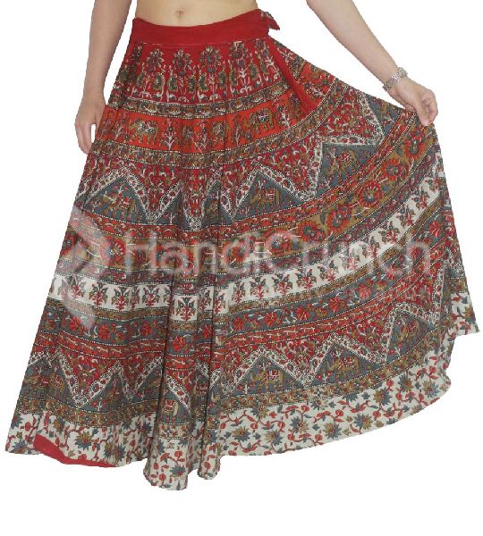 Skirt Wrap Around Skirt Dress Hippie Boho Gypsy Tribal Cotton Indian Mandala Rapron