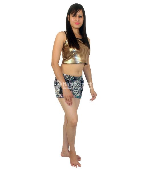 Girls Oceanside Printed Beach Shorts, Gender : Female