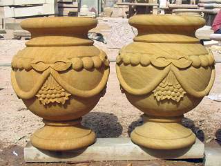 Sandstone Flower Pots