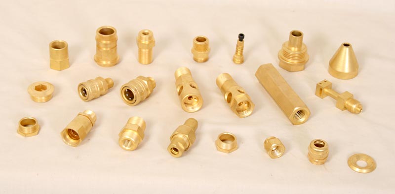 Brass Turning Component