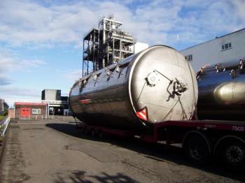 125,000 Litre Stainless Steel Tank