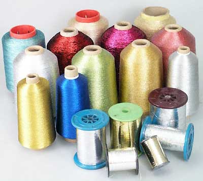 Synthetic metallic yarn, Feature : Eco-friendly