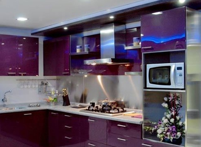 Stainless Steel Modular Kitchen by Get Set Modular Kitchen