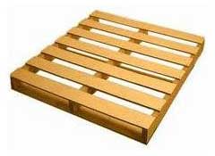 Two Way Reversible Wooden Pallet
