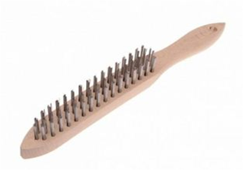 Wooden Metal Wire Brush With Handle