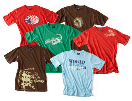 Multi-Color-Round-Neck-T-Shirt