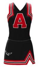 HSI-388 Girls Cheerleading Uniforms