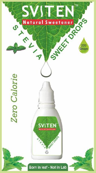 Sviten Stevia Natural sweetener liquid