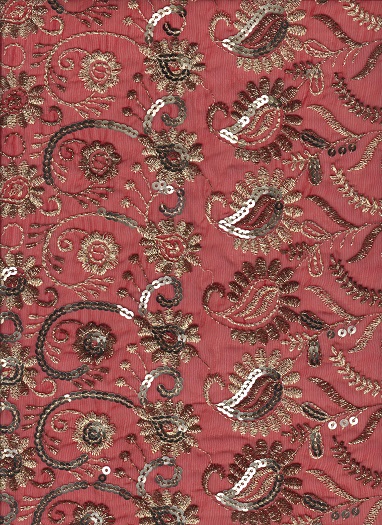 Aarya Ethnics Gergette Ebroidered Fabrics_DN-35