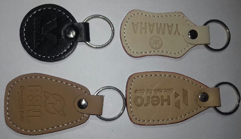 Leather Keychains at Best Price in Delhi | Jindal Gift Novelties