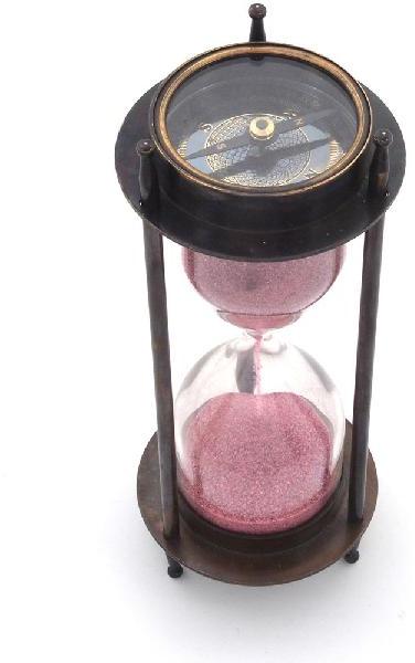 Little India Real Direction Compass n 5 Minute Sand Timer