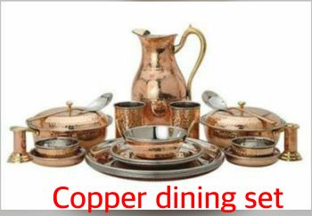 Copper Dining Set