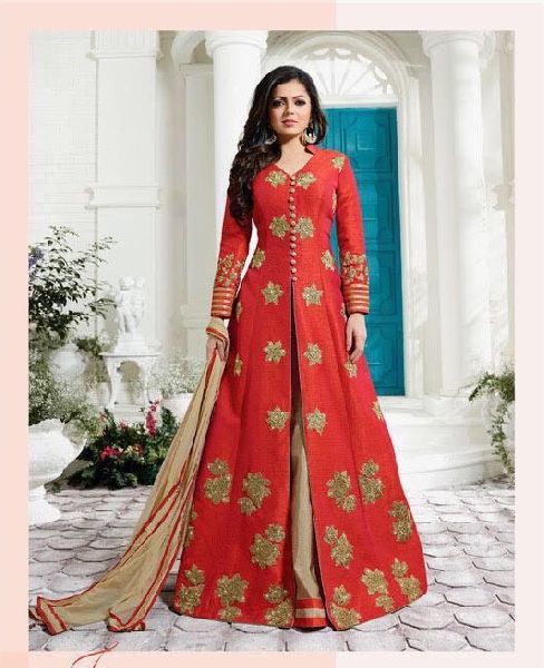 Silk Party Wear Ladies Designer Dresses at Rs 2100 in Delhi